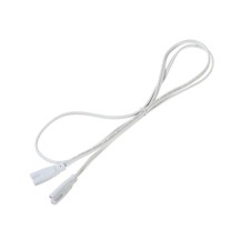 Connective wire for lamps, connector l/n, 100 cm, white
