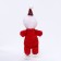 Soft toy for dogs "Frost" with a squeak, 34 x 16 cm