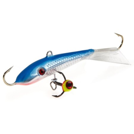 Balancir Lucky John Fin 5 + tee, 7 cm, color 15h blister-3