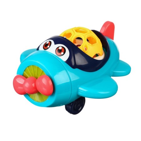 Rattle - non -wrestling "plane", color mix, crush me