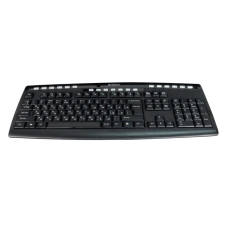 Keyboard + Mouse A4Tech 9200F CLAV: Black Mouse: Black USB Wireless Multimedia-5