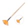 Synthetics brush Veranny ZHK "Sonnet" No. 8, two -color (short handle with varnish coating)