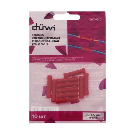Connecting I isolated DüWI GSI, 0.5-1.5, 10 pcs.-4