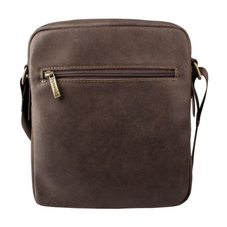 Male bag with lightning, brown color-2
