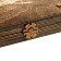 Wooden backgammon + Partschch (Ludo), board game, 37 x 37 cm