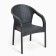 Gardener chair "Feodosia" 64 x 58.5 x 84 cm, anthracite