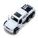 Metal machine "Jeep 6x6", 1:32, inertia, white color
