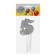 Topper "5", set 6 pcs., Mix colors