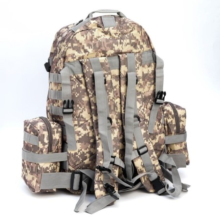 Tactical backpack "Adventure", Gray, 50 liters-1