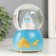 Souvenir polystone water ball light, music "Castle for Princess/Prince" MIX 8x8x11.5 cm