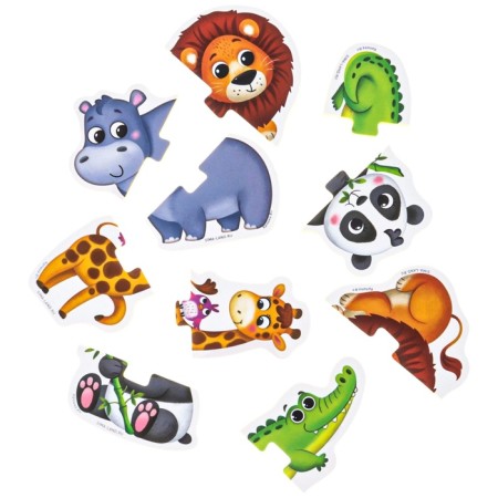 Soft puzzle for kids "Africa", 5 puzzles, crumb I-10