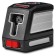 Laser level Crown CT44046, 2 red rays, 15 m, 1/4 ", ± 0.3 mm/m