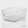 LadOM storage container, 19.5 × 14 × 7.5 cm, transparent color