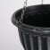 Plastic puff for flowers suspended with the SHEBBI drainage grid, 2 l, the color of mix