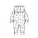 Kombinyson for the boy PlayTode, height 74 cm