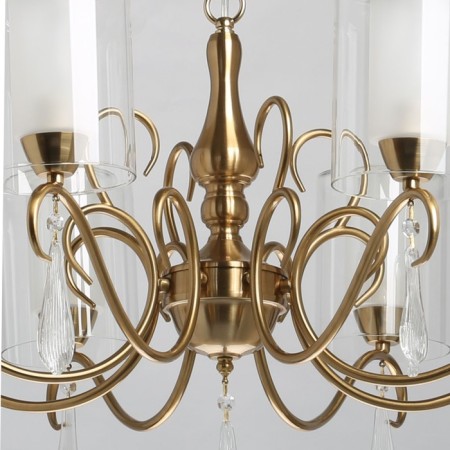 Ellegia chandelier, size 80x94x80 cm, 320W 8xe14 IP 20-10