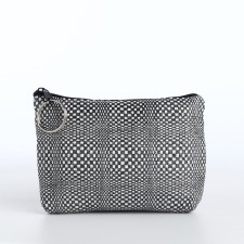 Women's wallet with lightning, black color