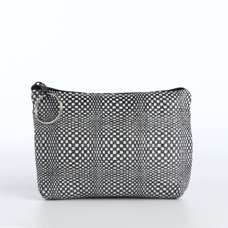 Women's wallet with lightning, black color
