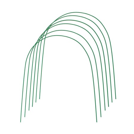 Arcs for greenhouse, metal in Cambrics 3 m, d = 10 mm, set 6 pcs., Greengo