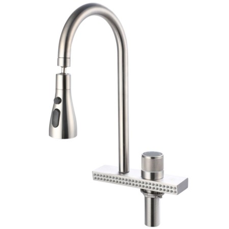 Kitchen mixer "RMS" SUS130-017F-2, 35 mm cartridge, stainless steel, satin