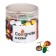 Office buttons 12 mm, 300 pieces, colored, in a plastic tube