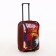 Small 37 l (s) suitcase with a Sacvoyage bag, lightning department, external pocket, extension, burgundy color