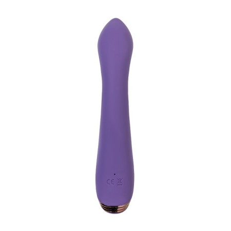 Vibrobler with the Come-Hither Jos Fingie function, 21.6 cm, silicone, purple color-5