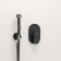 Fixer for bidet Wasserkraft A117451, built -in, with hygienic shower, brass, black 101202