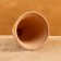 Toy Christmas tree Rishtan ceramics "bell", 7 cm, orange