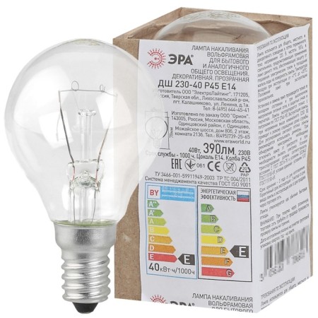 Era lamp "Shar" P45, E14, 40 W, 390LM