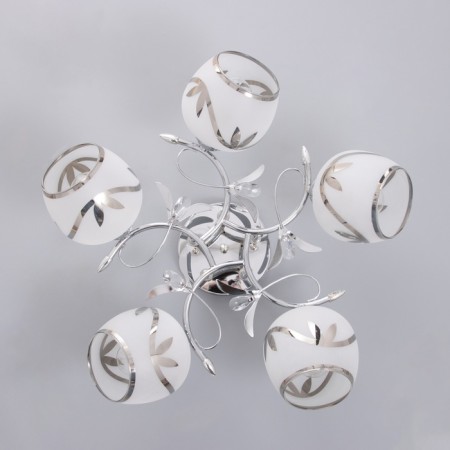 Jeannet chandelier 5x40W E27 Chrome Model: 2800064-3