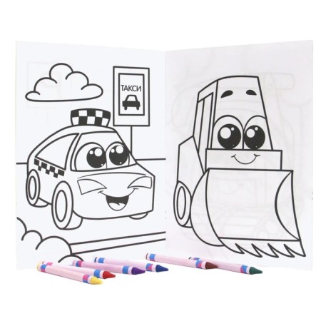 Coloring with shallows "Machines"-1