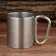 Mug with carbine "Mountains Call", 180 ml
