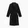 Women's bathrobe, black color, size 44 (s)