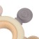 Silicone rejector "massager", pink, beige color, mum & baby