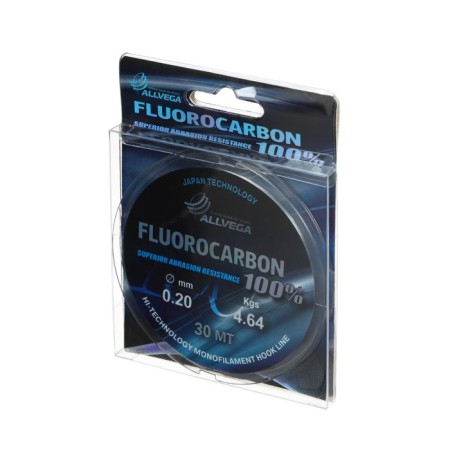 Monophile FX FX FX FLUOROCARBON 100%, diameter 0.20 mm, test 4.64 kg, 30 m, transparent-1