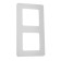 Frame Legrand Inspiria, 2 post, white