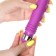 Sexy Friend vibrator, not a realistic, built -in vibrator, 17.5 x 2.9 cm, ABS, purple