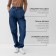 Women's jeans minaku pants dark blue color, rr 48