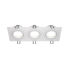 The built-in lamp Technical DL024-2-03W, 3x50W, 25.6x9.2x2.5 cm, GU10, white color