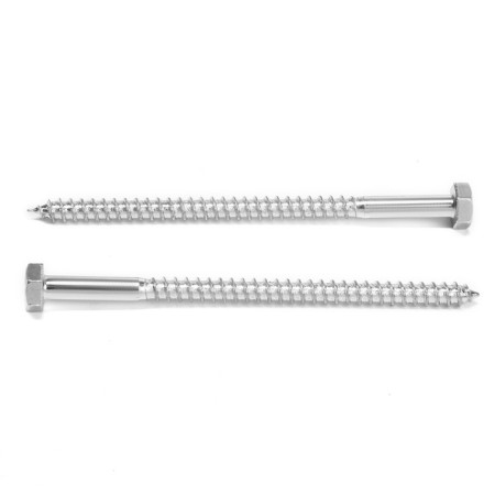 Tundra bolt, capercaillie, plumbing, Din571, M6x100 mm, 4.8 - 5 kg-1