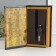 Safe Brush Tree leatherette "Sochi" 3d embossing 21x13x5 cm