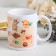 Sublimation mug "for the best mood" 320 ml, with application