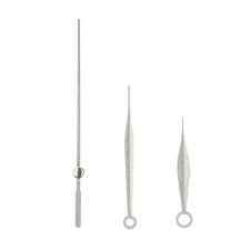 A set of 3 arrows for 52/70/77 mm watches, packing 10 pcs, silver