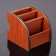 Organizer 3 sections, Series Zebrano with Kant Dark, 11*13cm