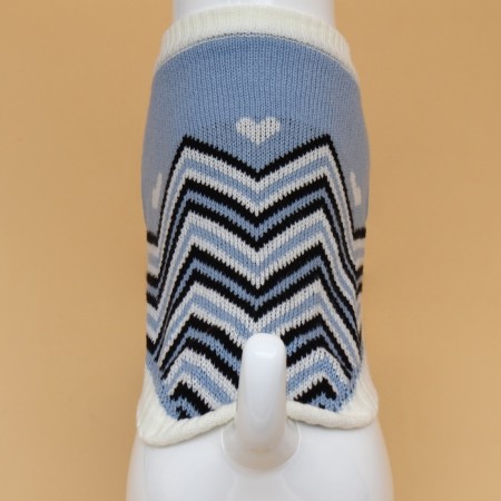 Sweater "Wave", L (DS 29, Osh 29, OG 29-49 cm), Blue-5