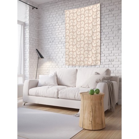 Decorative panel with photo printing "Currents ordinary", vertical, size 150x200 cm