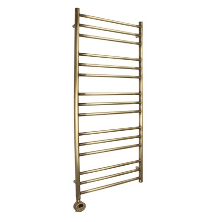 Domoterm electric heated towel rail "Medea" P15, 500x1200 mm, left, bronze
