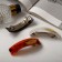 Bella hair-winding hairpin 10.5 cm rectangle feather, mix