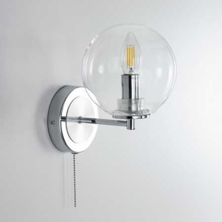 Sconces Citilux "Gallen" CL240311, 15x31 cm, 1x40W, e14, gray color gray-3